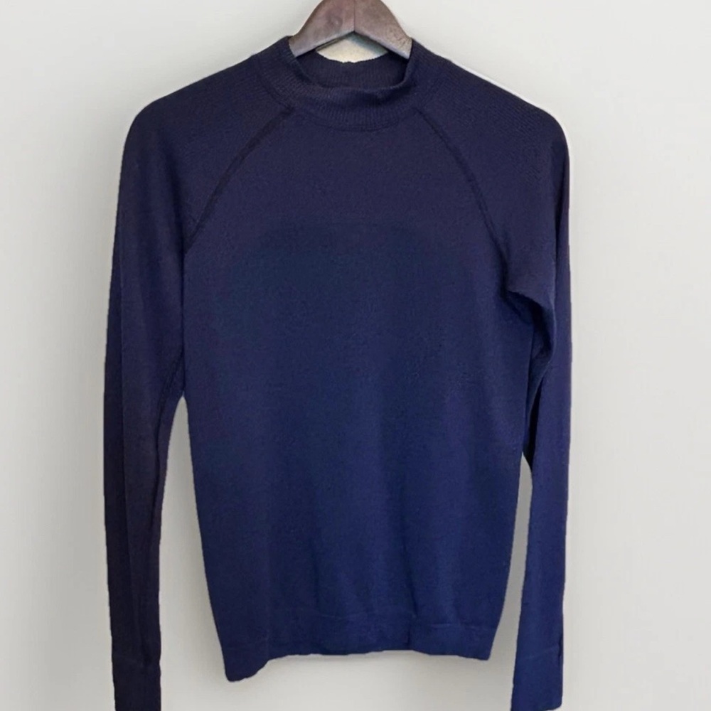 lululemon athletica Navy Long Sleeve Top